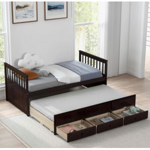 092 Eps : Giường 2 Tầng Kéo - 1m / 1m